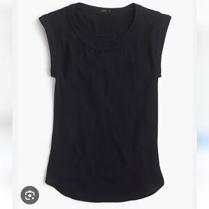 J. Crew Sleeveless Drapey Top